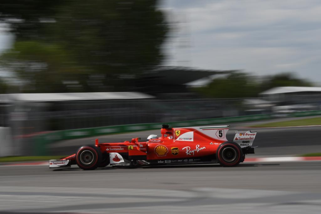 Sebastian Vettel dominó los Libres 3 en Montreal